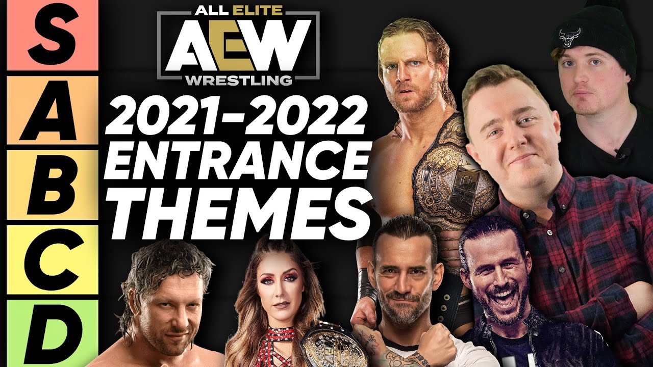 TIER LIST: AEW Entrance Themes 2021-2022