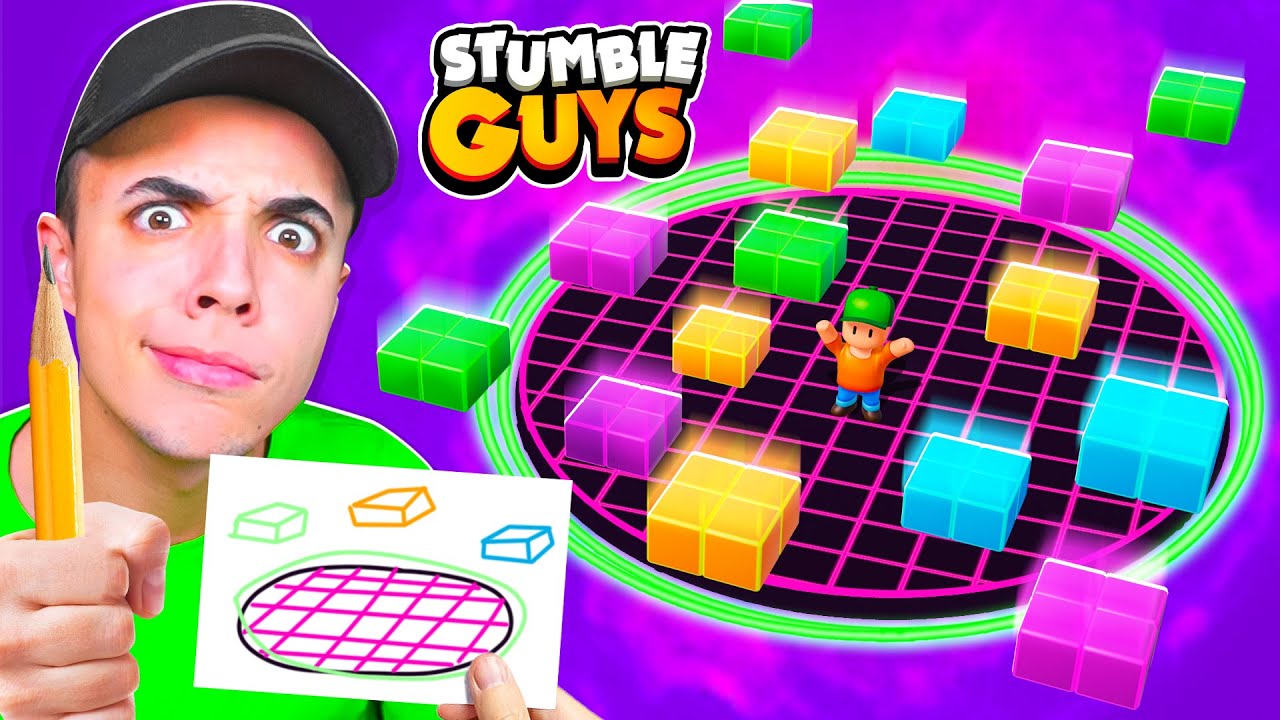 CREÉ MI PROPIO MAPA DE STUMBLE GUYS!😱 *100% real*