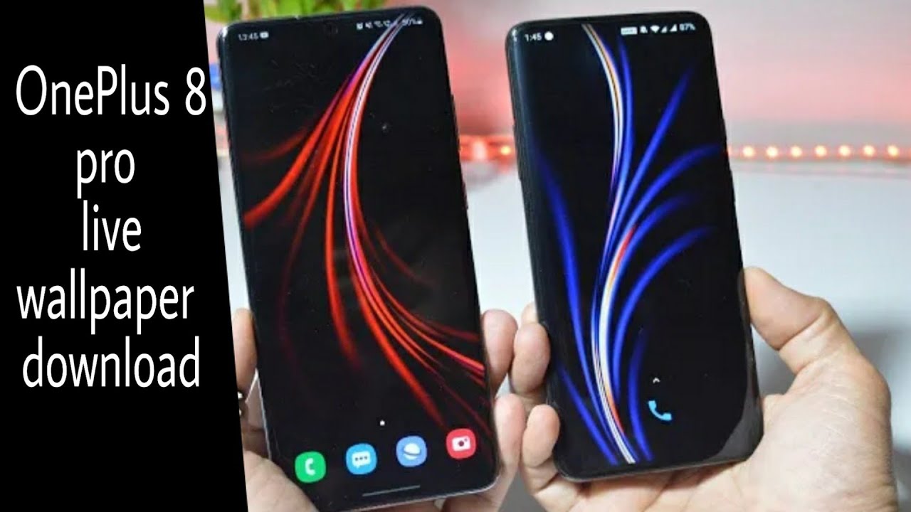 OnePlus 8 pro video live wallpaper with download link