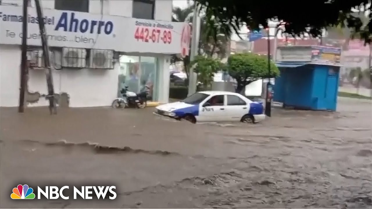Mexico faces flooding after Hurricane Lidia, Tropical Storm Max batter coasts