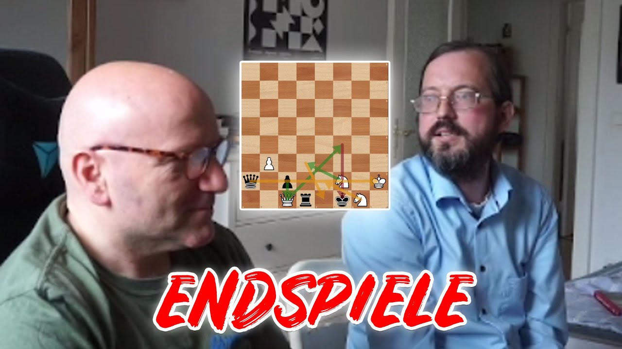 Großmeister Karsten Müller lehrt Endspiele | 100k Stream
