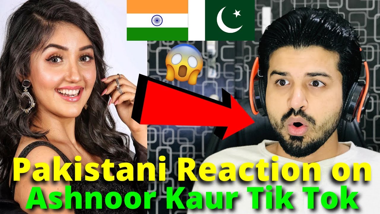 Pakistani React on Ashnoor Kaur Latest TIKTOK VIDEOS | Indian TikToker | Reaction Vlogger