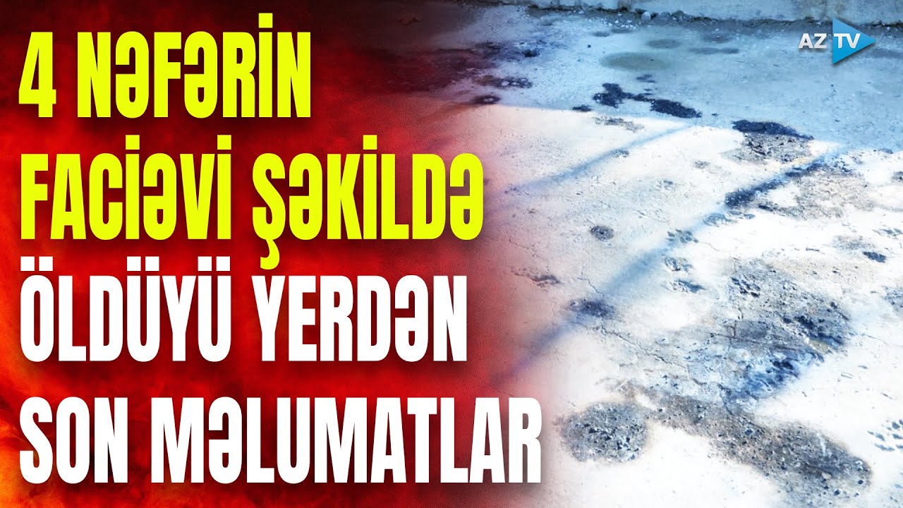 Bakıda 4 hotel işçisinin ölümü ilə bağlı İLK DETALLAR - Şahidlər danışdı: 