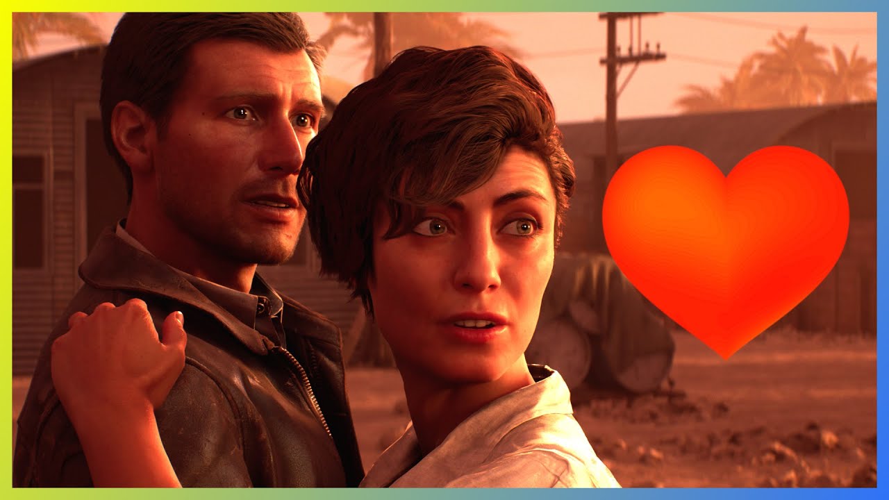 Indiana Jones and the Great Circle: All Romance Scenes with Gina Lombardi