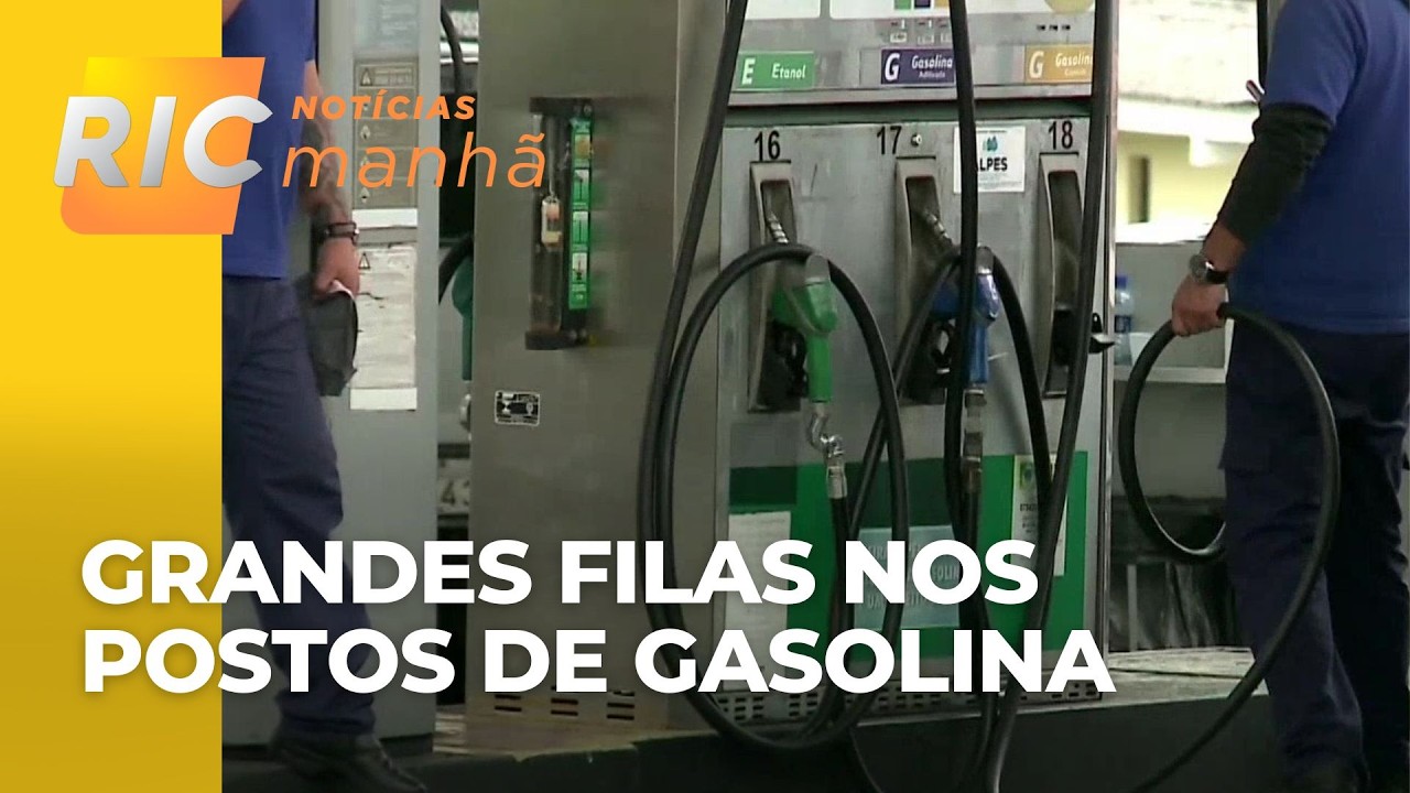 Preço do combustível dispara nos postos da capital e motoristas fazem fila para abastecer