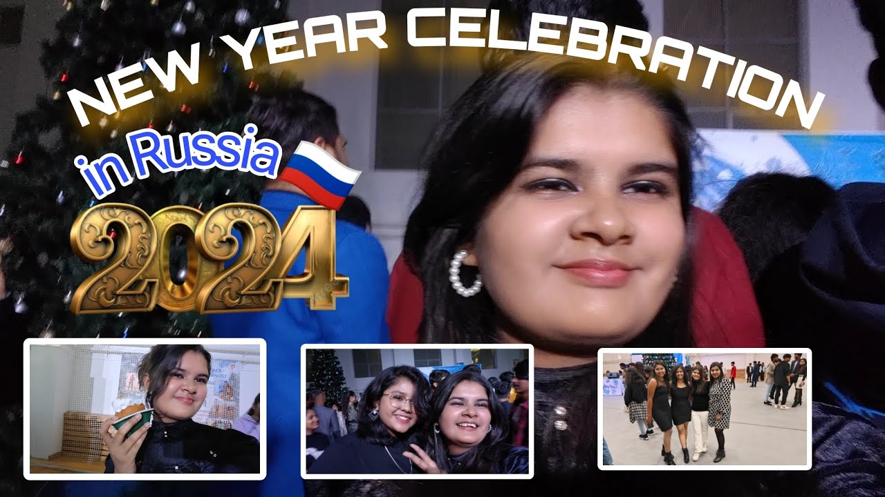 Welcoming New Year in Russia|mbbs|newyear|2024|newyear2024|mbbsabroad|mbbsrussia|medvlogs