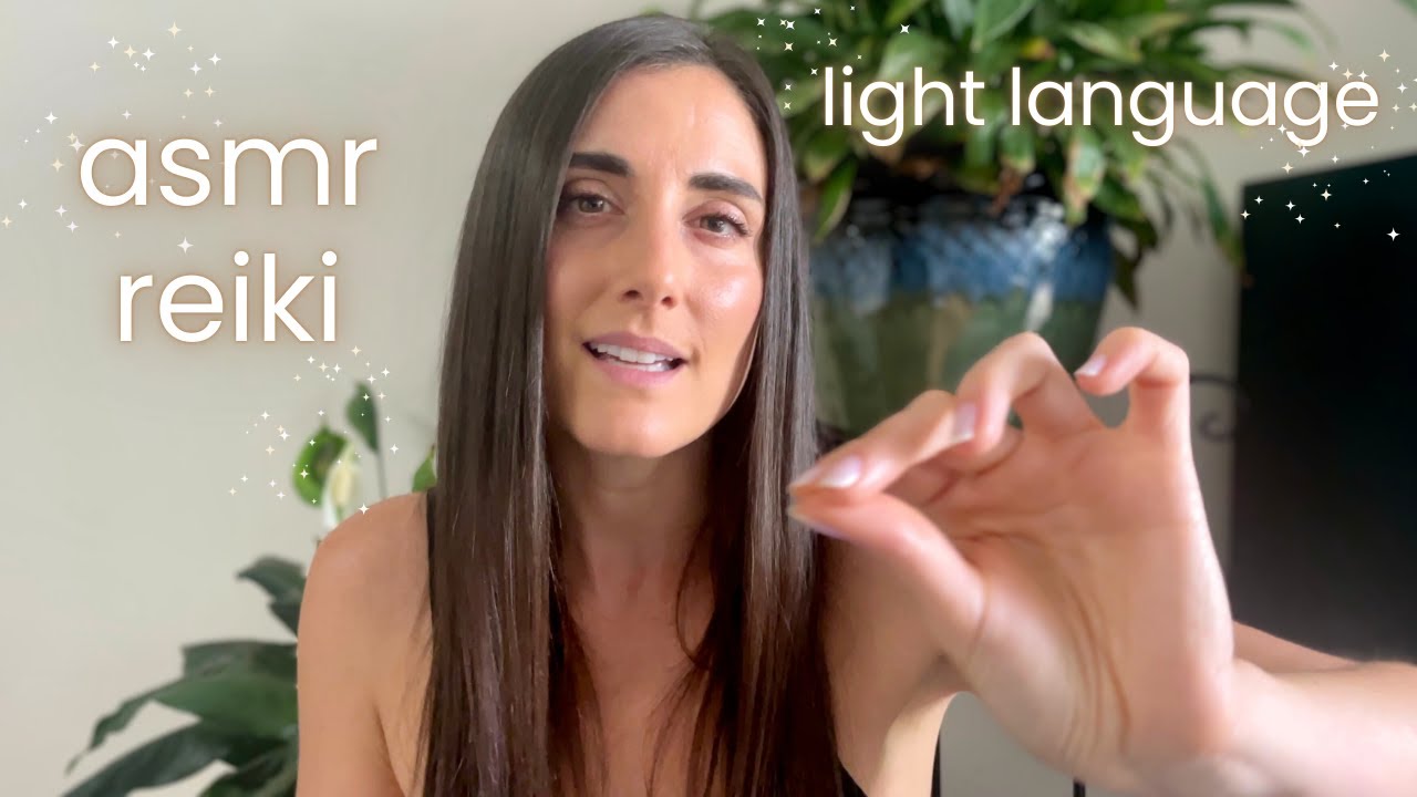 ASMR Reiki & Light Language to Attract Love✨Plucking, Hand Movements, Singing & Energy Activation