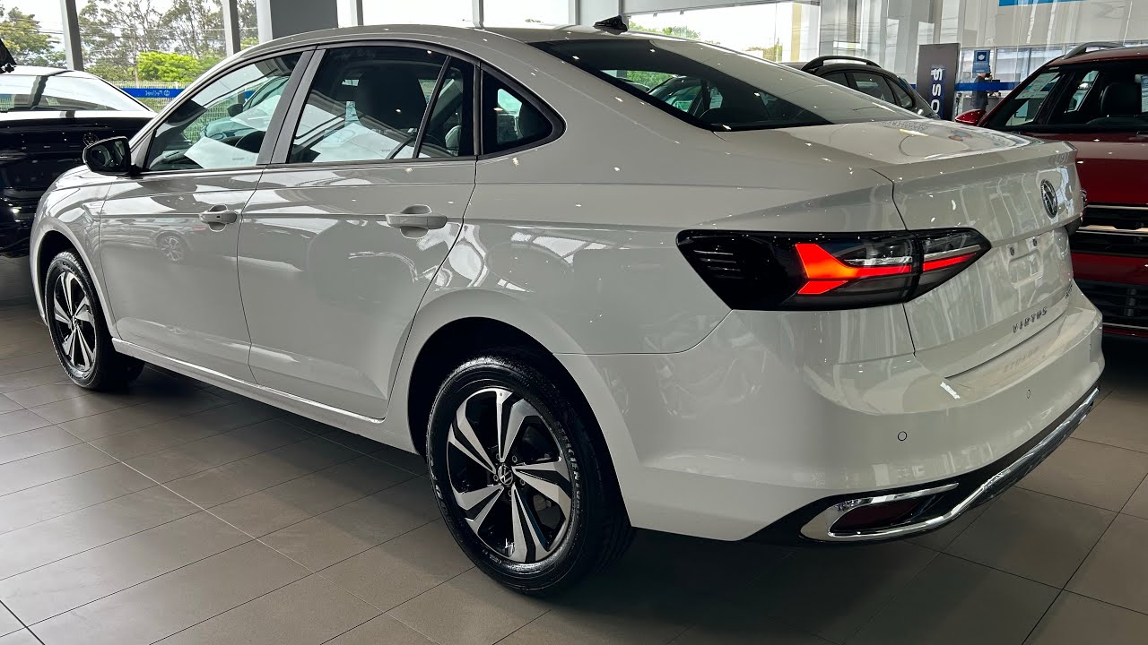 NOVO VIRTUS 2025 COMFORTLINE O MELHOR SEDAN COMPACTO 1.0 TURBO A VENDA NO BRASIL! PREÇOS E CORES