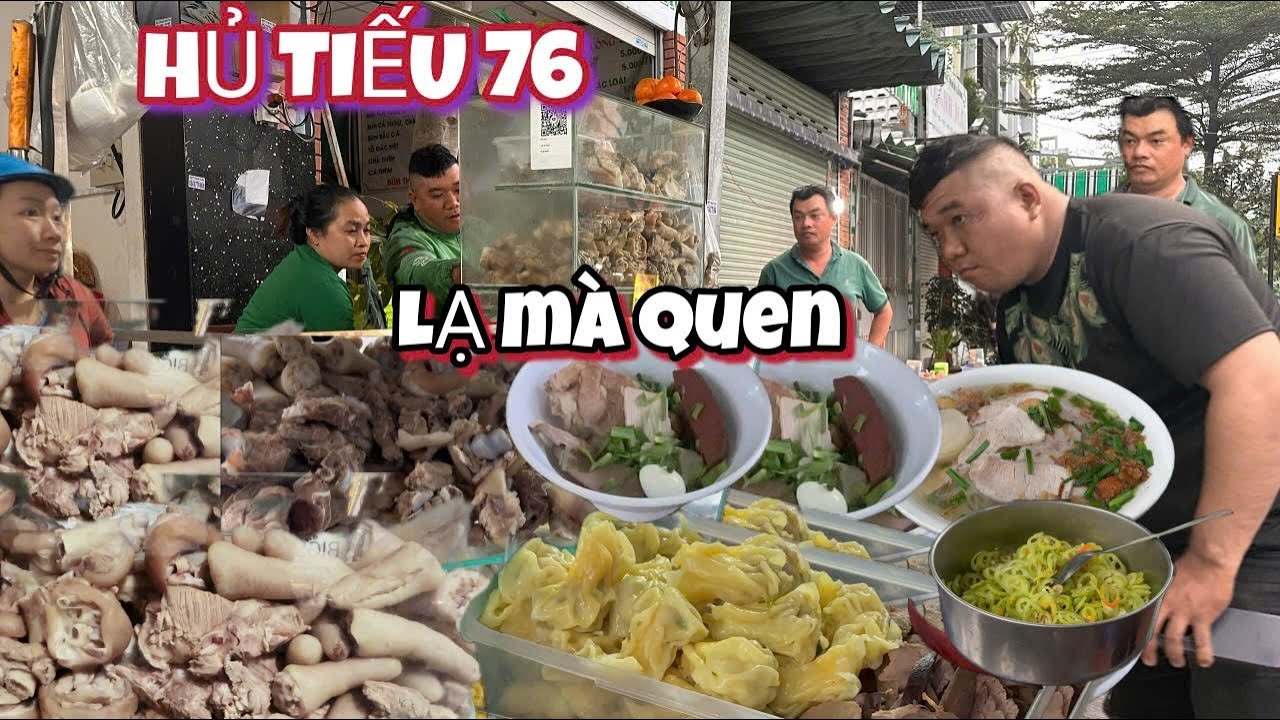 Hủ tiếu 76 khách đông không còn nhận ra là xe hủ tiếu gõ chịu mưa gió một thời I meanmechoi