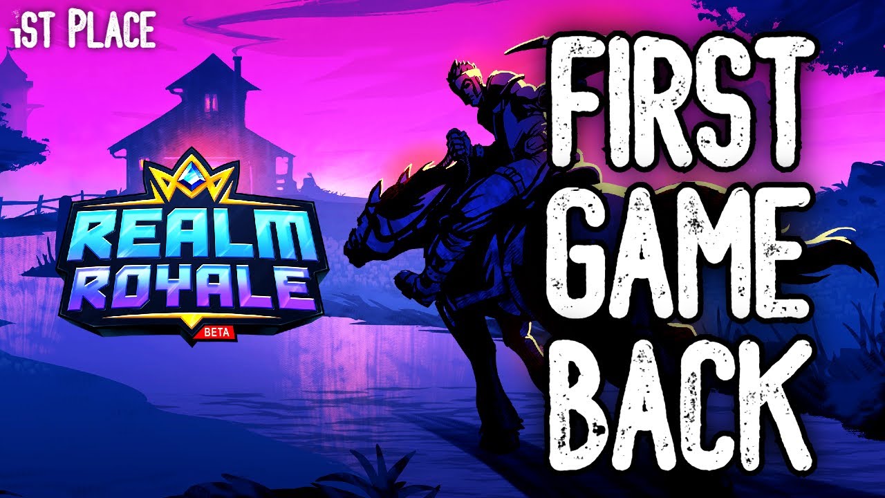 IT'S BEEN AWHILE | Pro Realm Royale Mage Gameplay