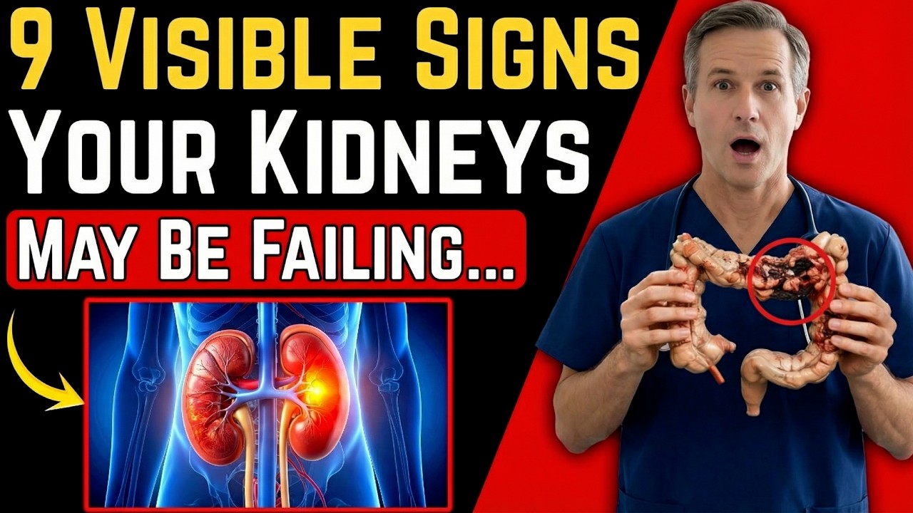 Doctor Warn: 9 Signs of KIDNEY DISEASE You Can See