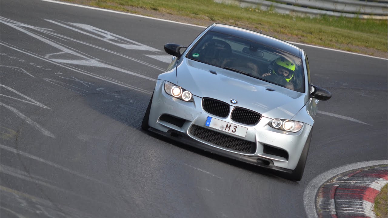 BMW M3 E92 NBR Nordschleife BTG - AIRBAG DEPLOYED without crash 4K