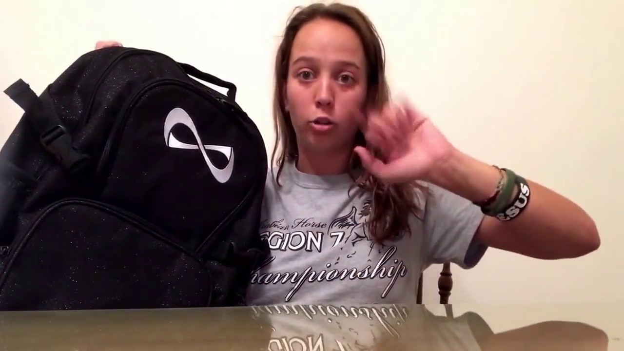 UNBOXING/REVIEW BLACK SPARKLE NFINITY BAG