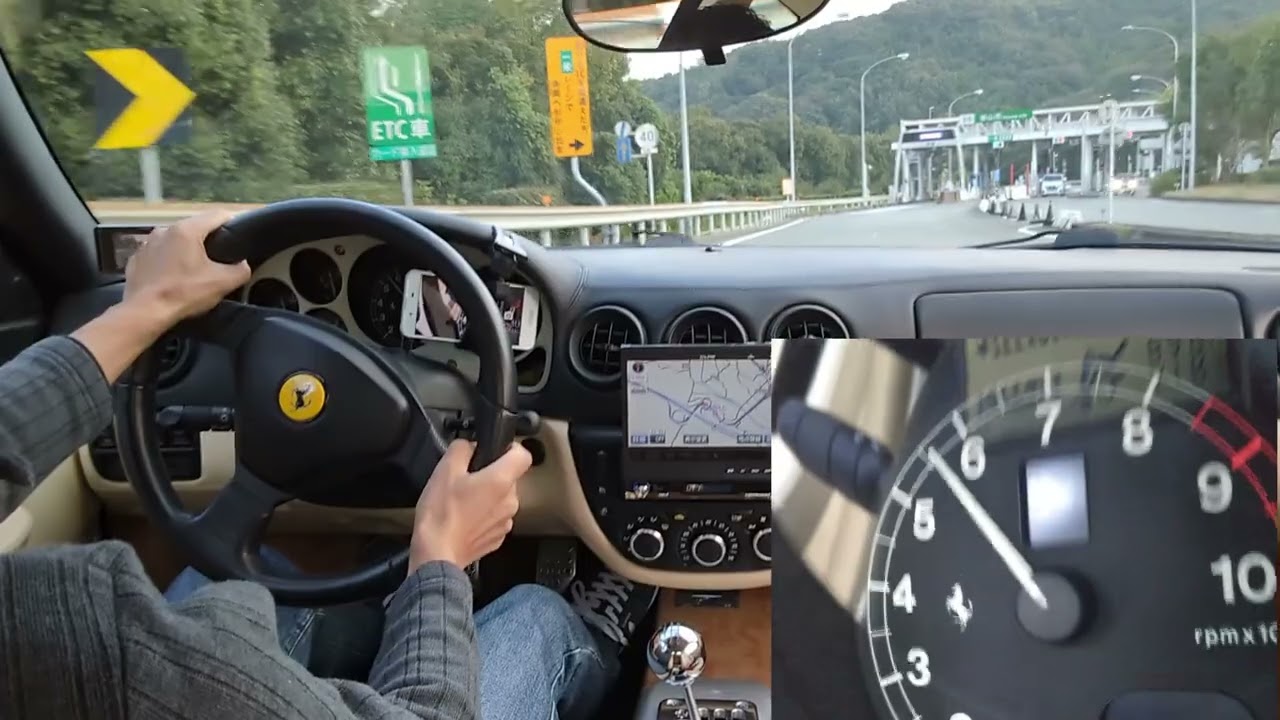 ferrari 360 modena   ■POV drive  ■V8 NA　Amazing sound