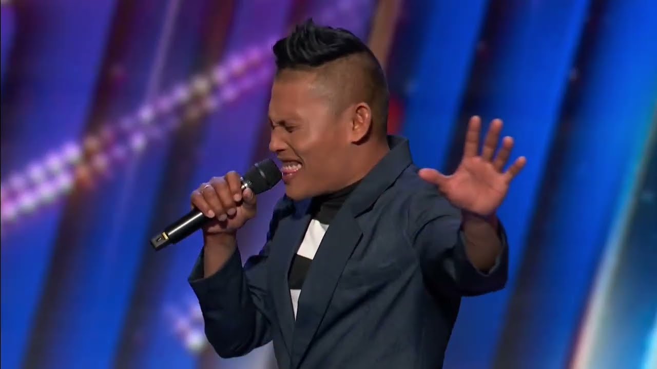 Roland Abante's Voice is Golden - he sings 
