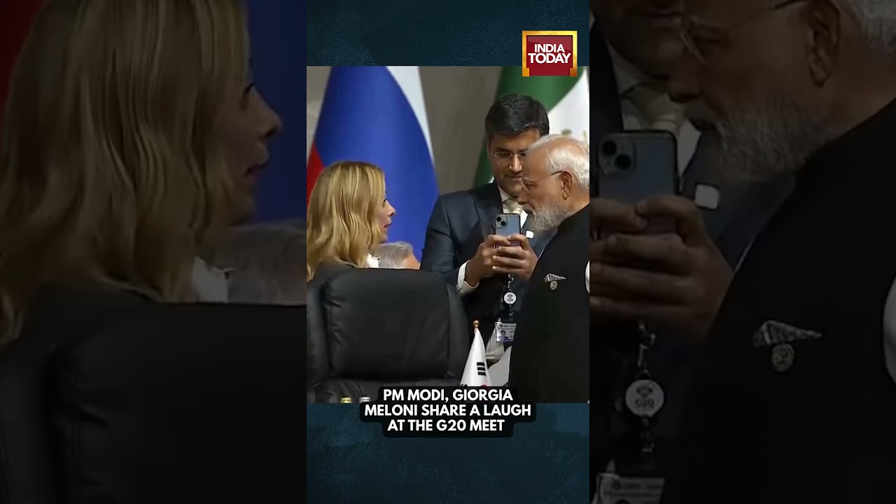 G20 Summit In South Africa: PM Modi And Italian PM Giorgia Meloni Shared A Warm, Light Moment