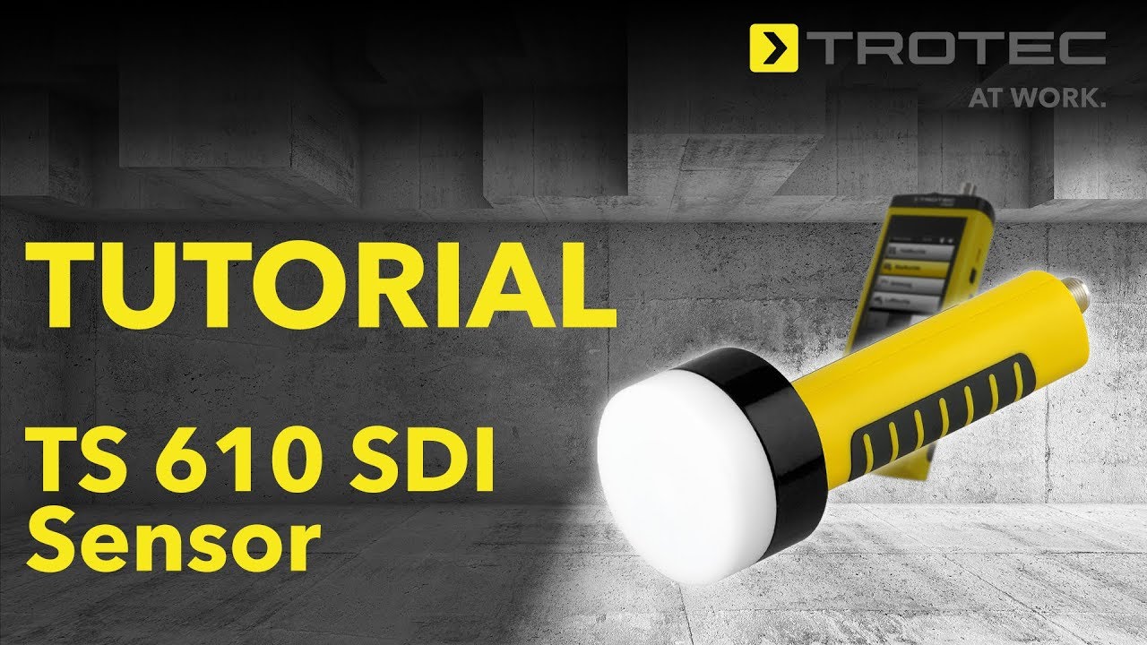 Tutorial - TS 610 SDI Sensor