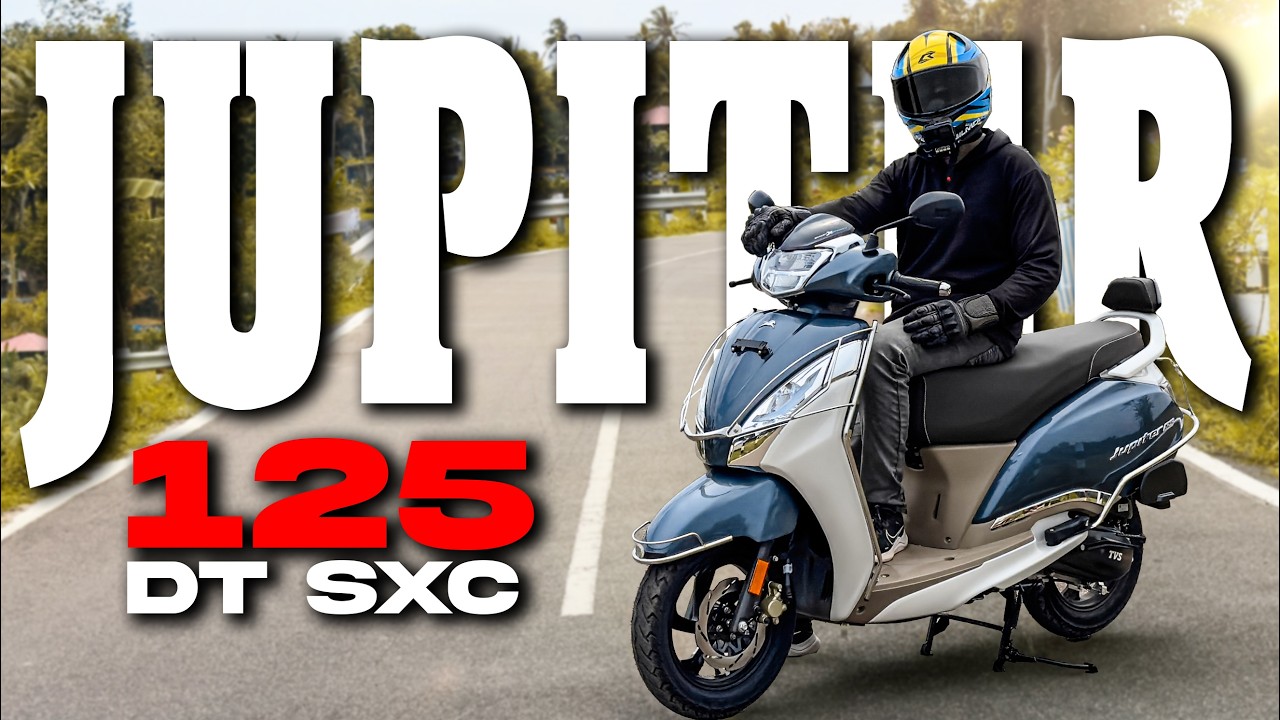 ഫാമിലിക്ക് പെർഫെക്റ്റ് സ്കൂട്ടർ..? | TVS JUPITER 125 DT SXC | DETAILED MALAYALAM REVIEW