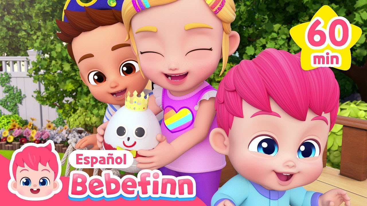 Humpty Dumpty🥚 y Más Canciones Infantiles🎶 | Nursery Rhymes en español | Bebefinn en español