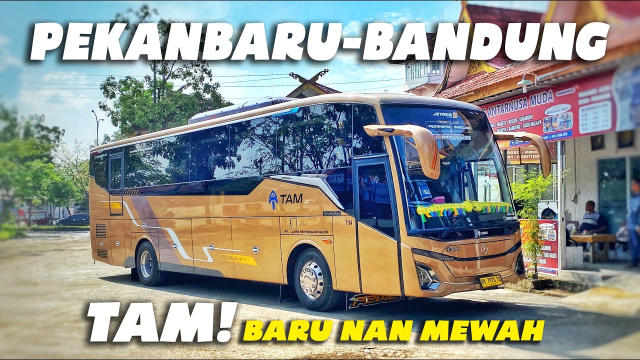 Pendatang Baru yang Meyakinkan! Bus TAM Paling Mewah dan Nyaman di Jalur Basah Pekanbaru-Bandung. #1