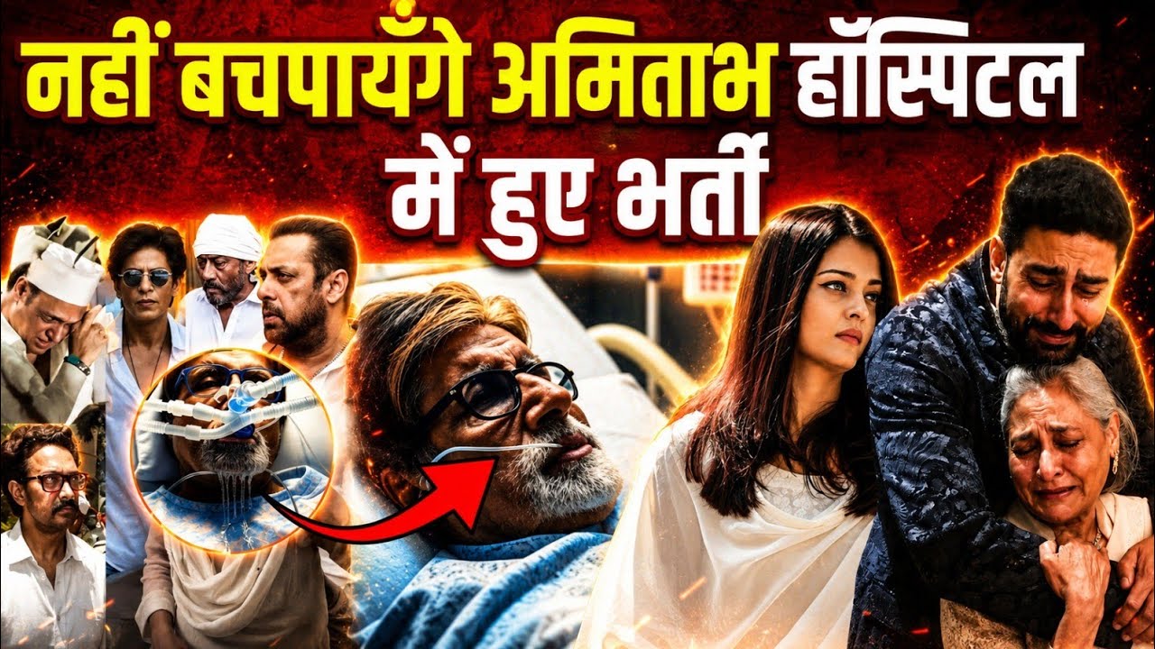 Why was Amitabh Bachchan suddenly hospitalized? 😱 | Amitabh Bachchan Hospitalised | What is the f...