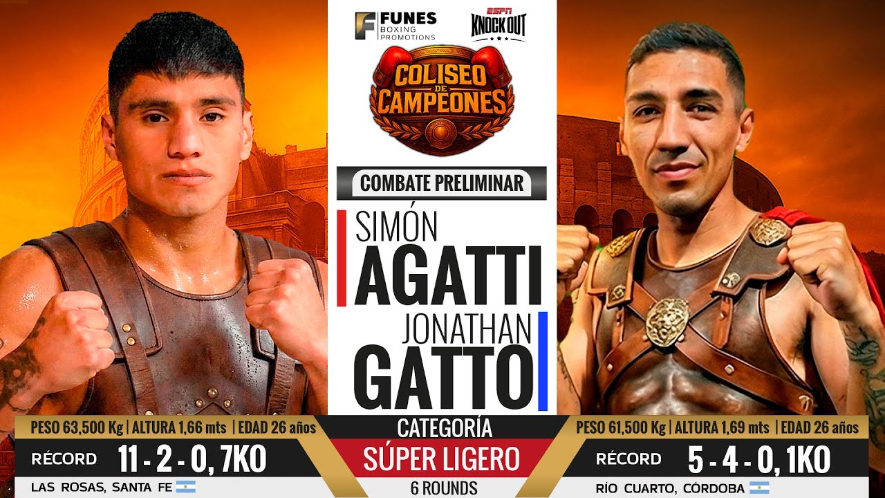 Coliceo de Campeones | PELEA3 Simón vs Jonathan GATTO | PELEA COMPLETA