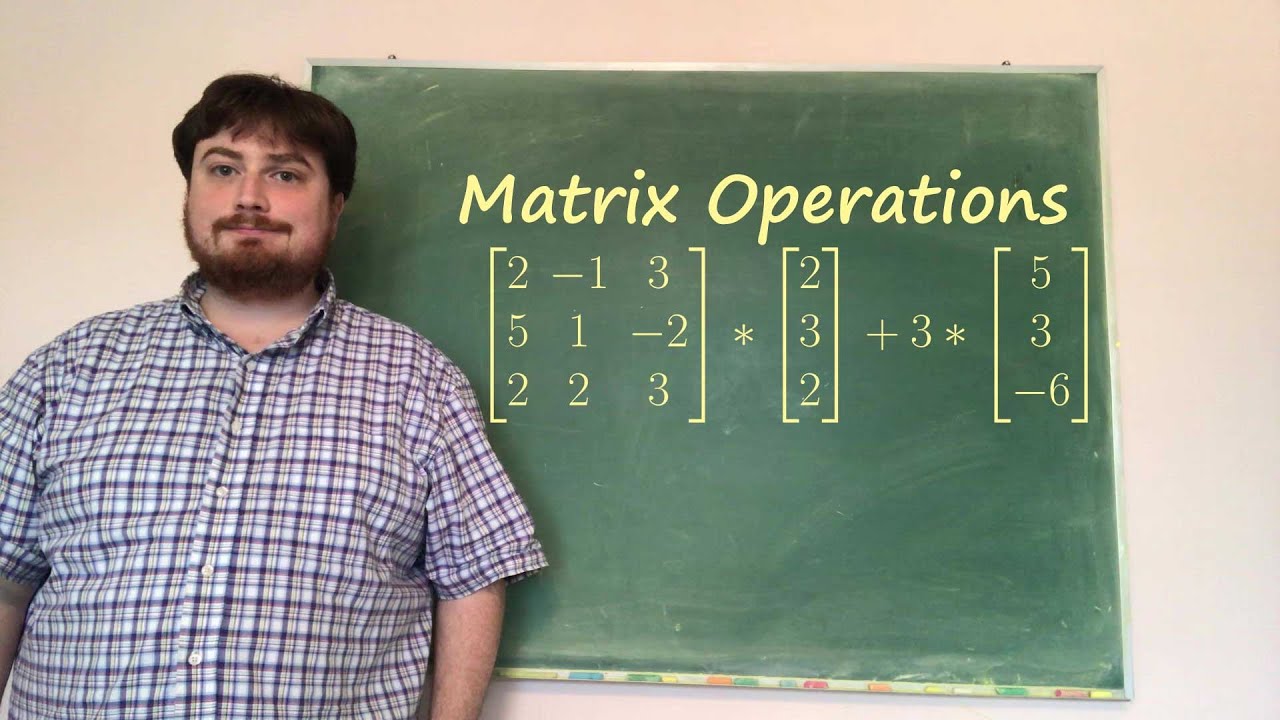 Matrix Operationns