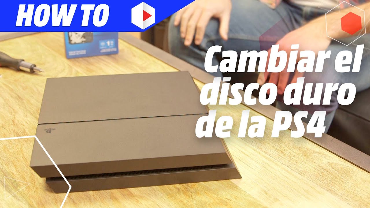 Cómo cambiar el disco duro de PS4 (sin perder datos)