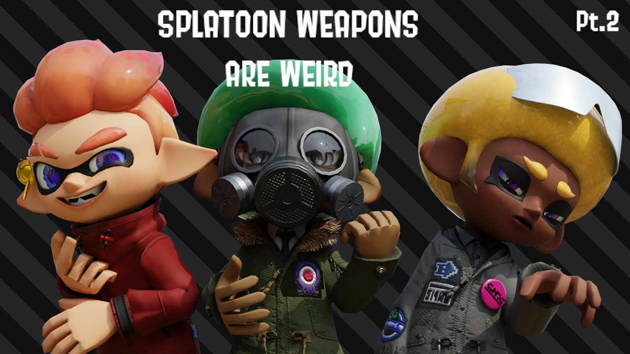 Splatoon Weapons are Weird pt. 2