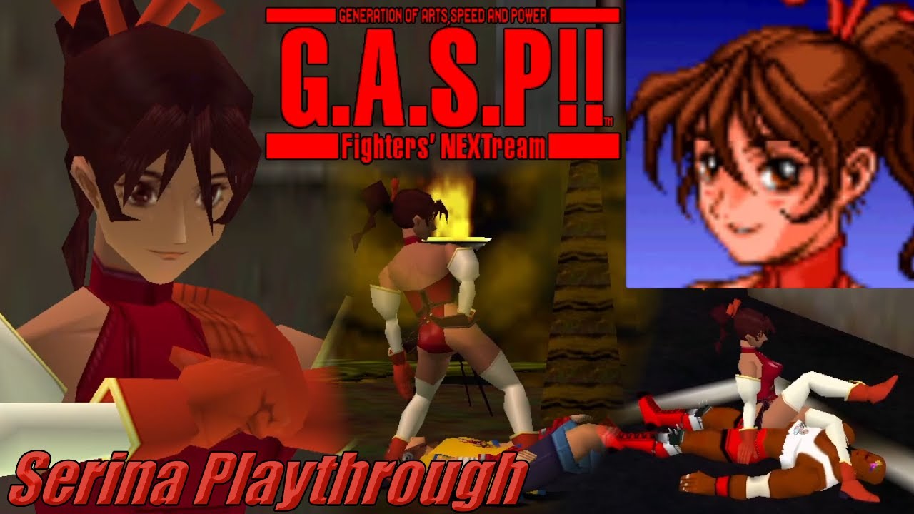 G.A.S.P!! Fighters' NEXTreme (N64) - Serina Playthrough (Old)
