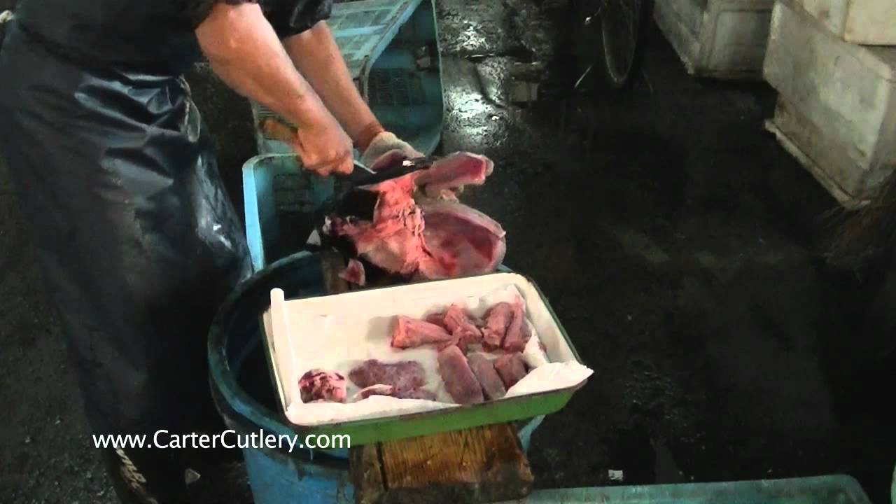 Carter Cutlery Japan Tour 2011 - Tsukiji Fish Market (part 2)