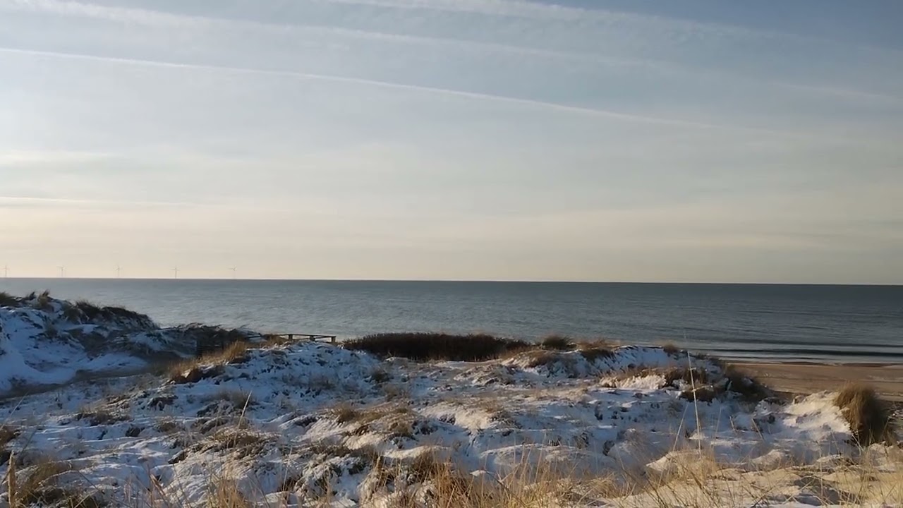 ☃🌊🌞 Winter Schneestrand Sonne Meditation