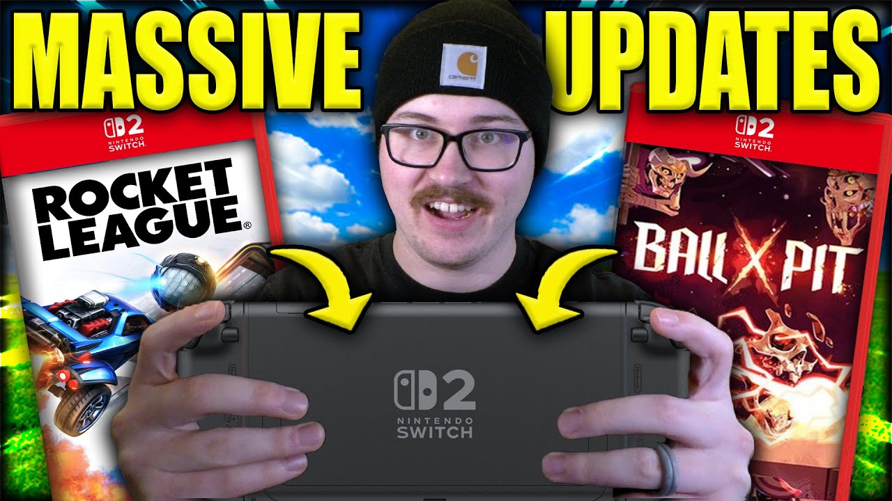 Я протестировал 2 масштабные игры для Switch 2, которые получили большие обновления!