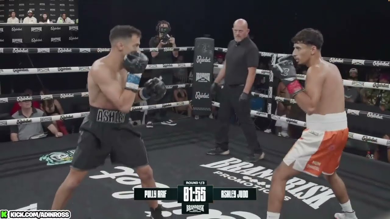 Pully Arif VS Ashely Judo (FULL FIGHT) - BrandRisk 10