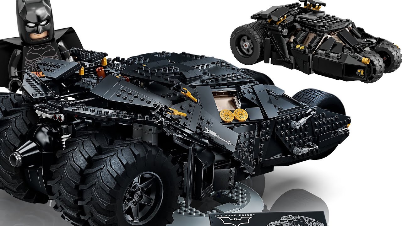 LEGO Batman Tumbler huge collectors' & playscale versions -- my thoughts! 76239, 76240