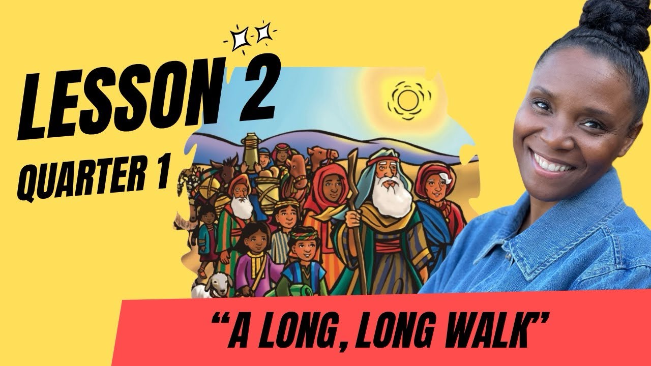 A long, long walk l Aunty K Primary Sabbath School l Lesson 2 l #kidsbiblelessons #faithjourney