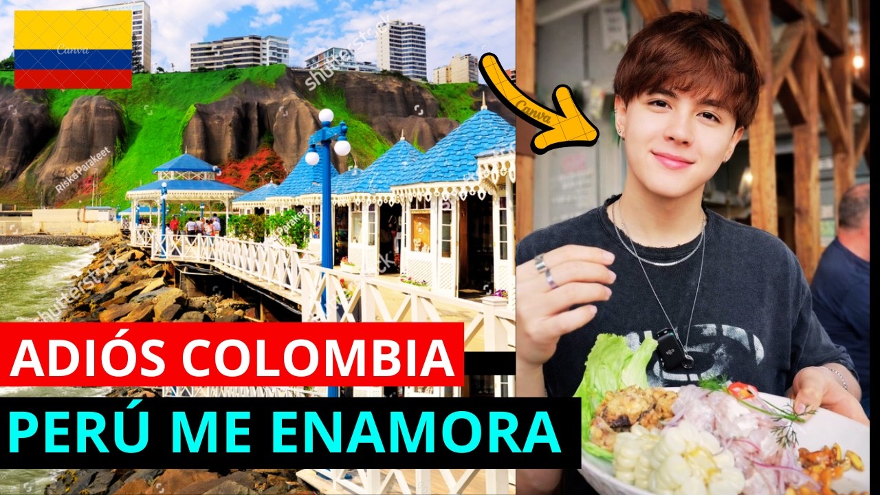 COLOMBIANO ENAMORADO DE PERÚ SE RESISTE A VOLVER A SU CASA