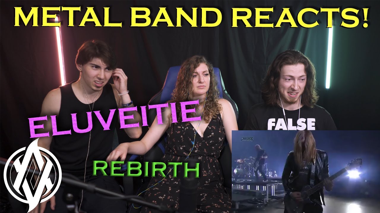 Eluveitie - Rebirth (Live) REACTION | Metal Band Reacts! *REUPLOADED*