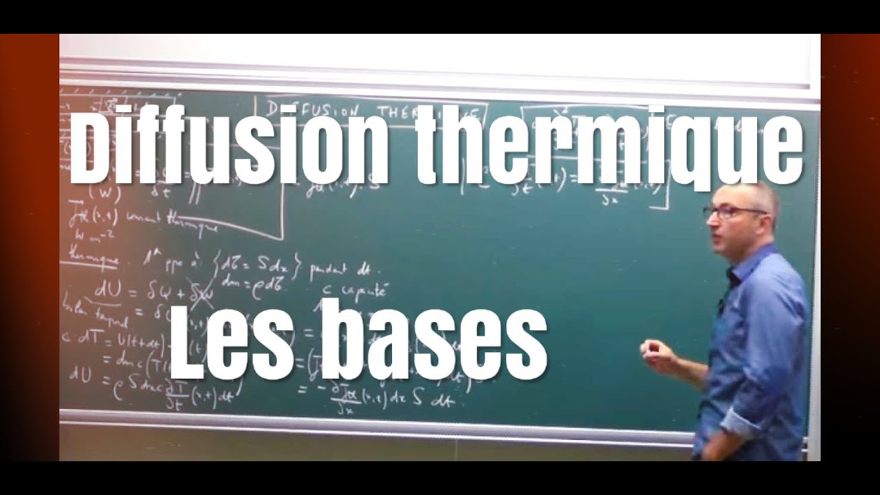 Cours-Diffusion thermique (1): l'équation de diffusion et le bilan thermique