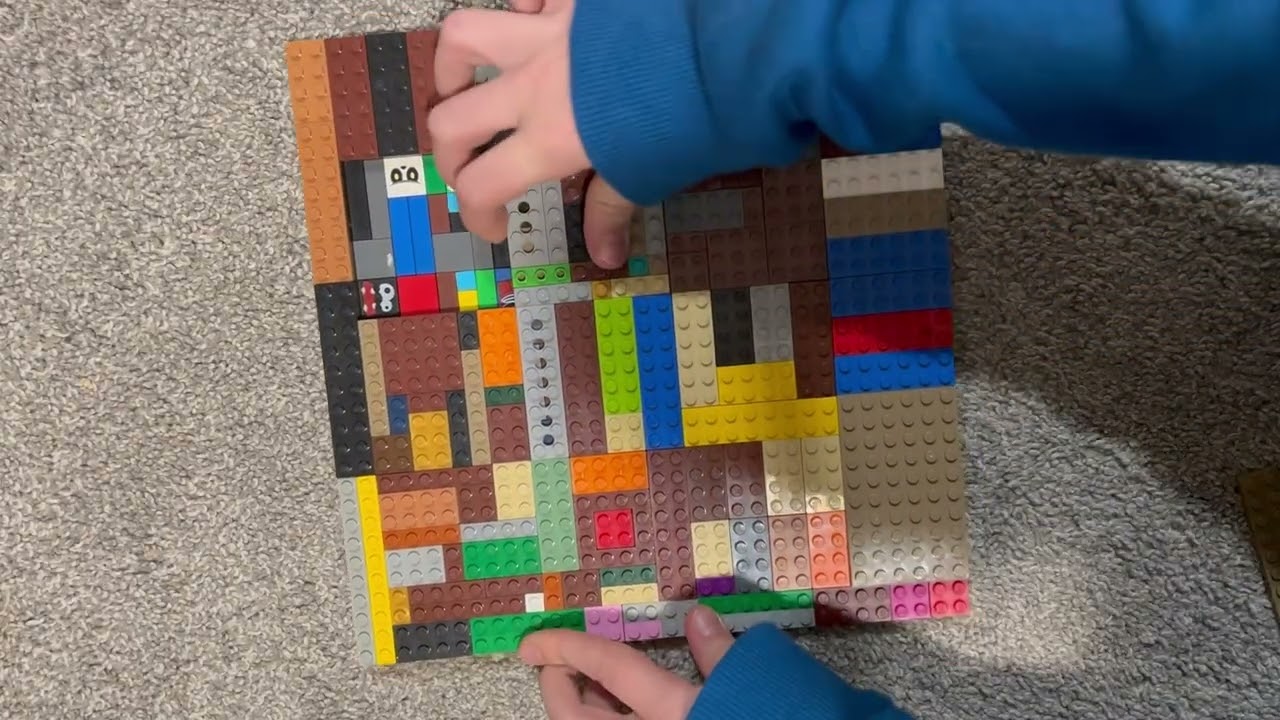 How to Build the LEGO Shape Shifter Puzzle (Sliding Tile Puzzle)