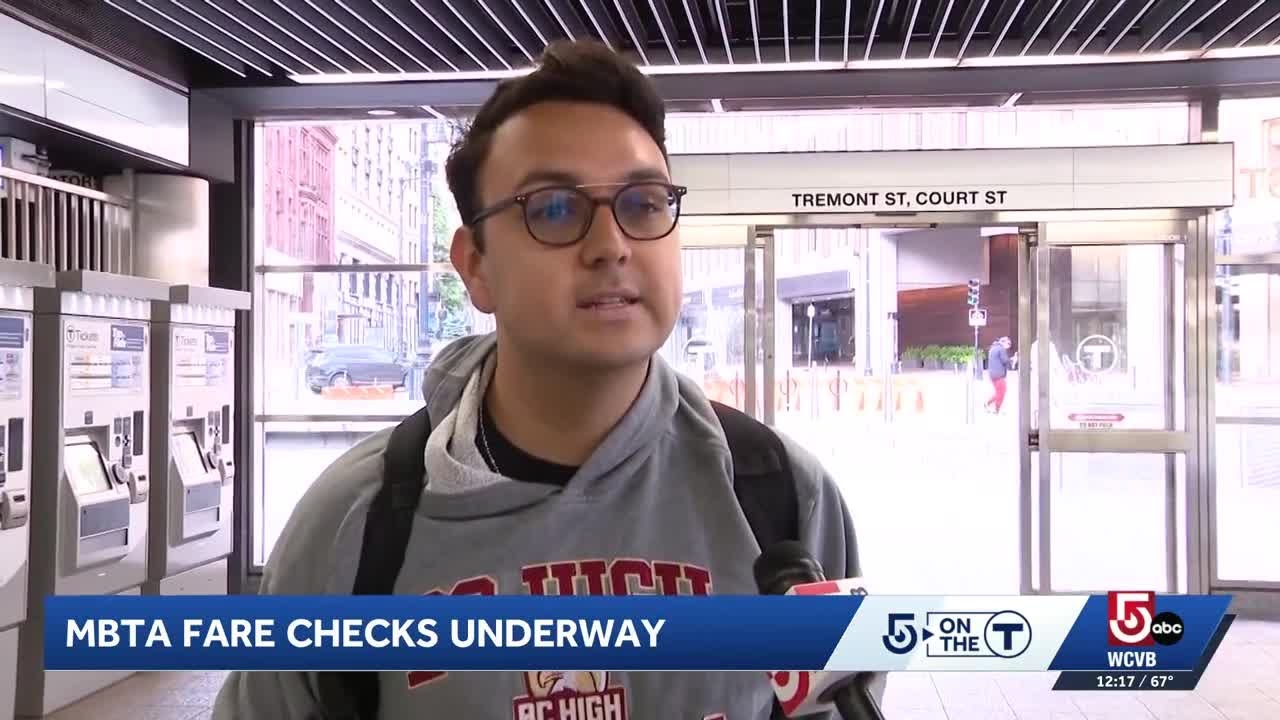MBTA fare checks underway