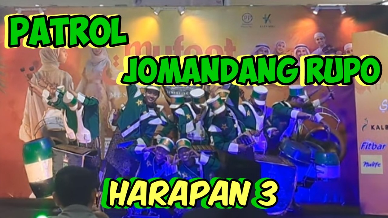 PATROL JOMANDANG RUPO HARAPAN 3 LOMBA DI KAZA MALL SURABAYA 2026
