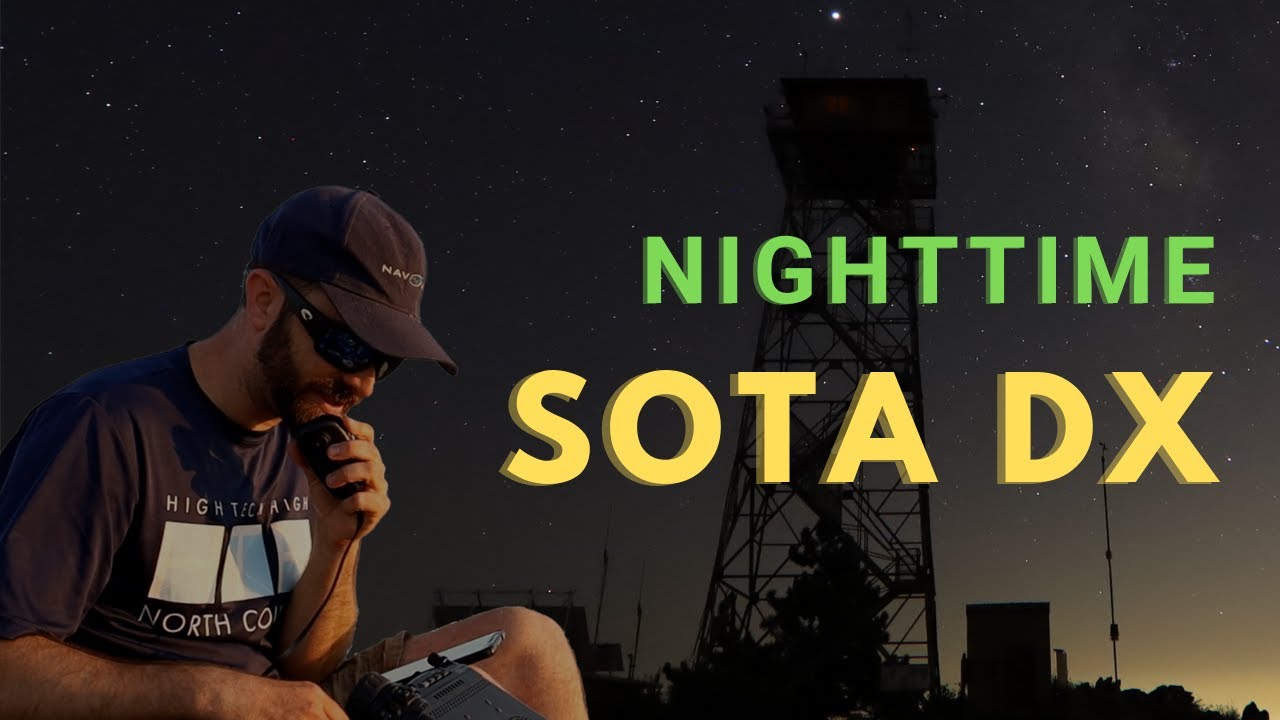 Nighttime SOTA DX and 40m Across the Country