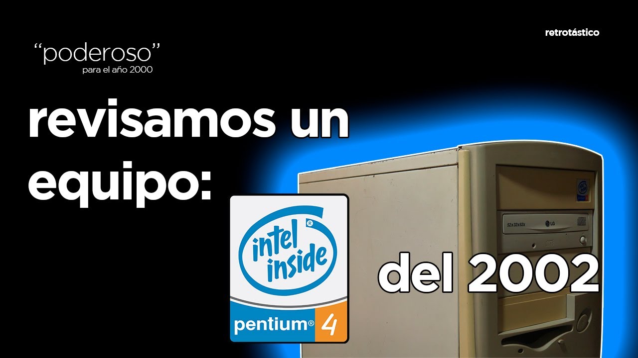 ¿Cómo era un PC del año 2002? - Revisando un Intel Pentium 4 de 1.6 GHz que funciona genial en 2025