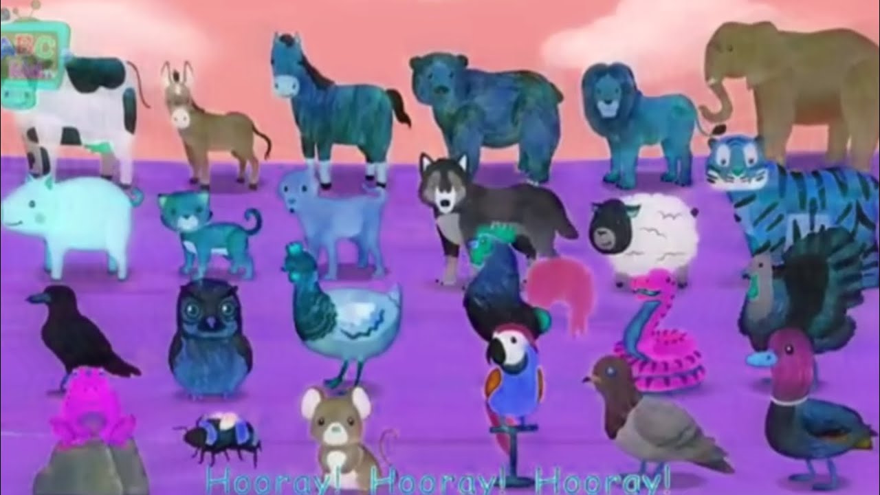 HORAY HORAY FOR THE ANIMALS SOUNDS 