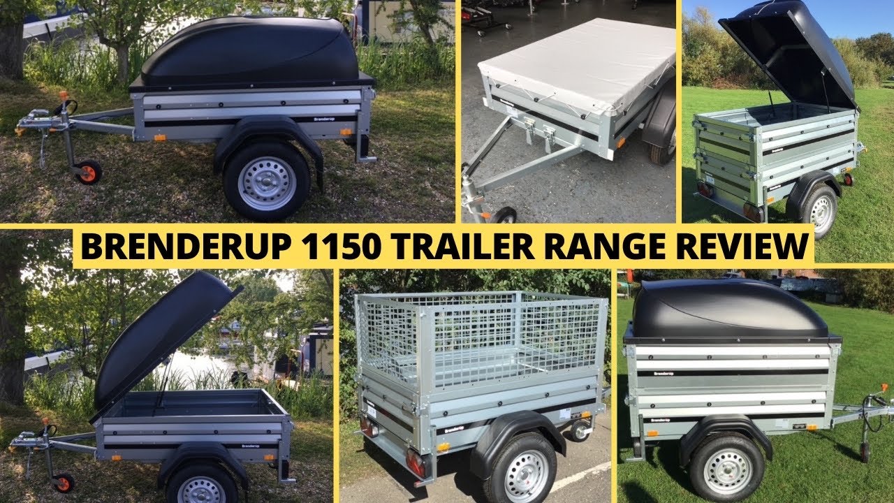 Brenderup 1150 Trailer - Full Trailer Range Overview