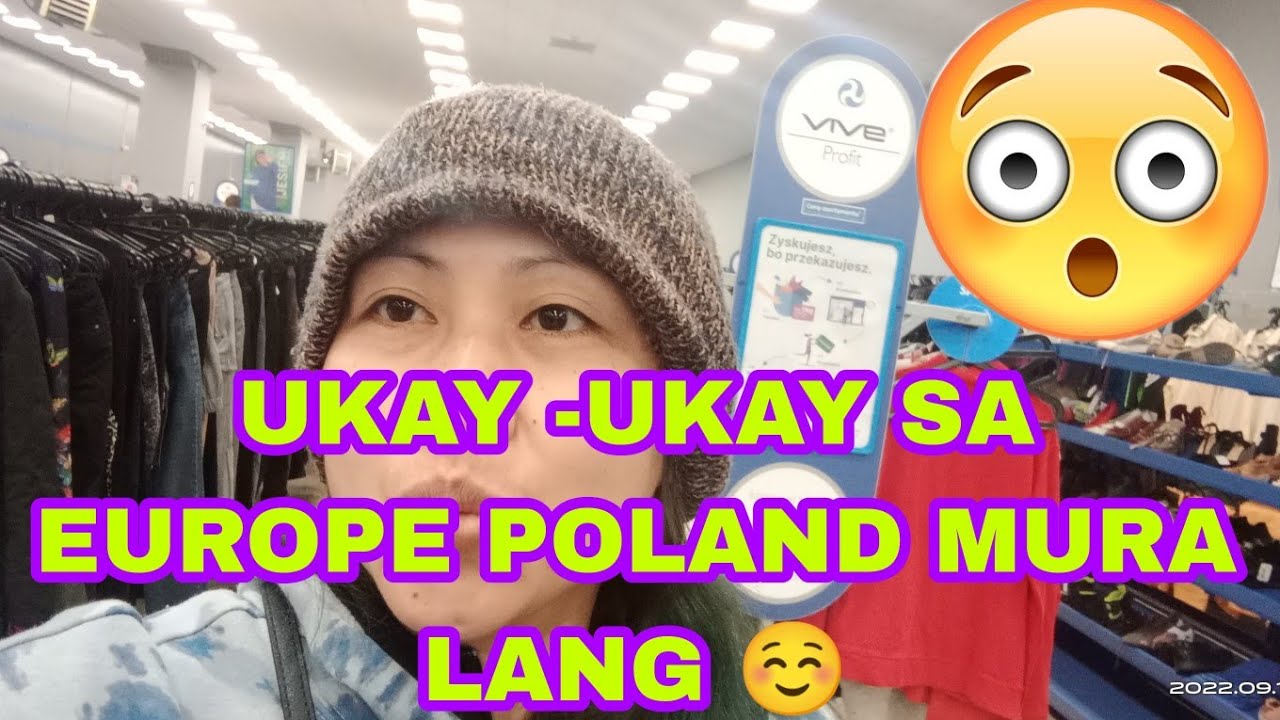 UKAY-UKAY SA EUROPE || POLAND MURA LANG ☺️