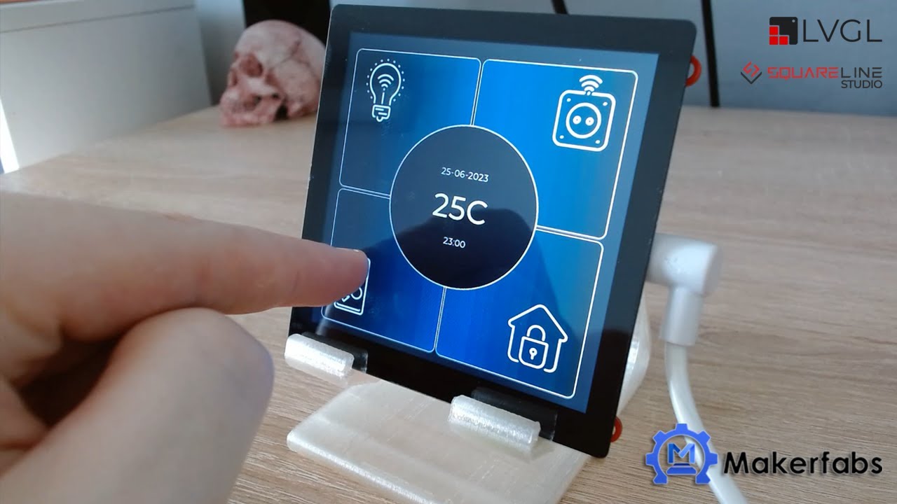 🔵Este KIT de desarrollo cambia las reglas del juego... | MATOUCH ESP32 S3 4''