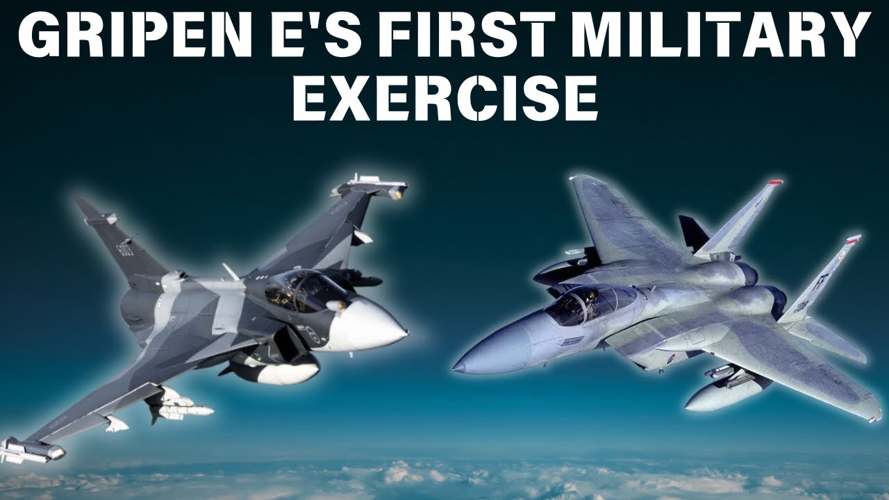 Gripen E Will Face F-15 Eagle in Military Exercise in Brazil