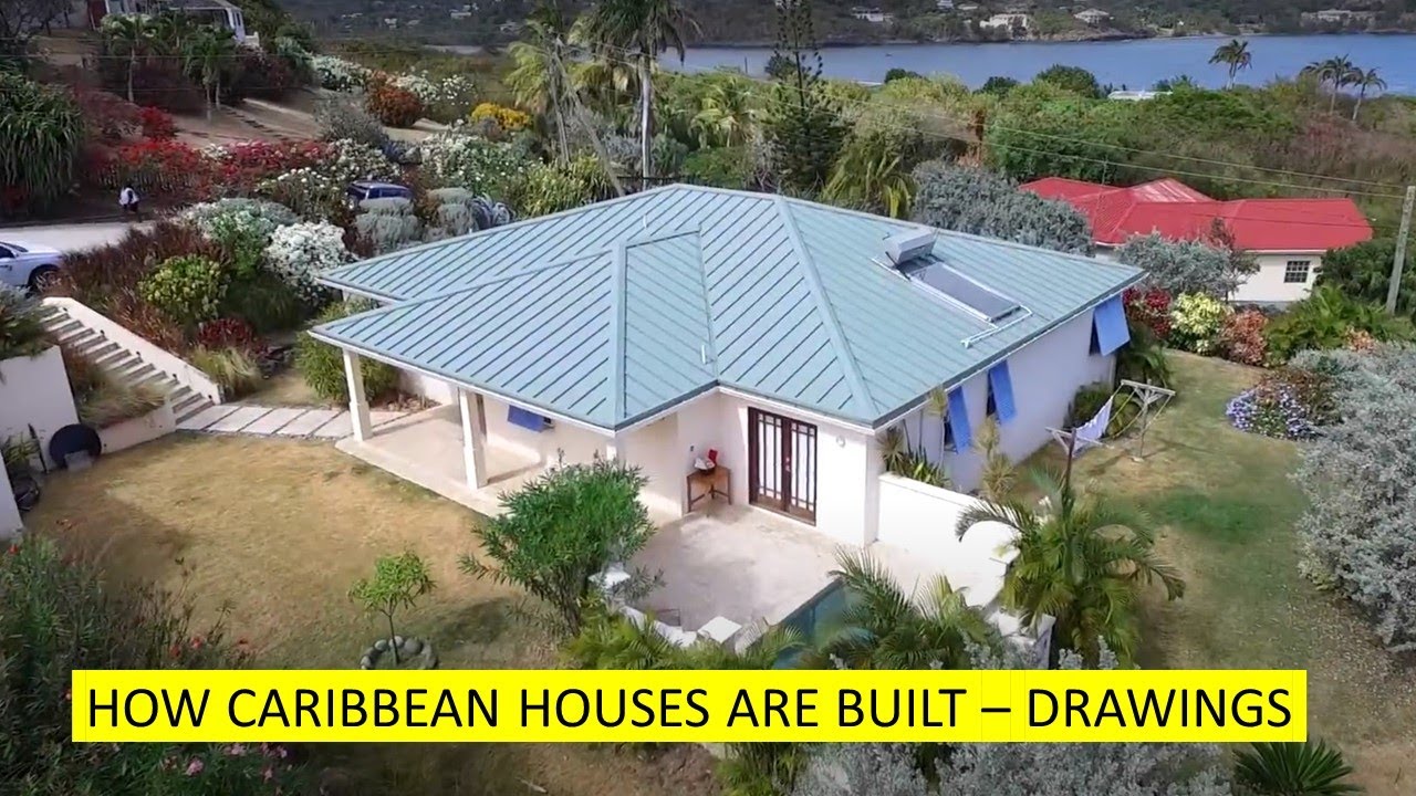 How caribbean houses are built - Our planning drawings are done